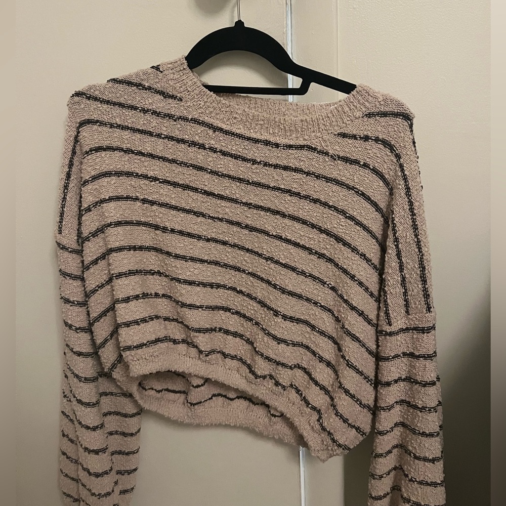 Cropped sweater
